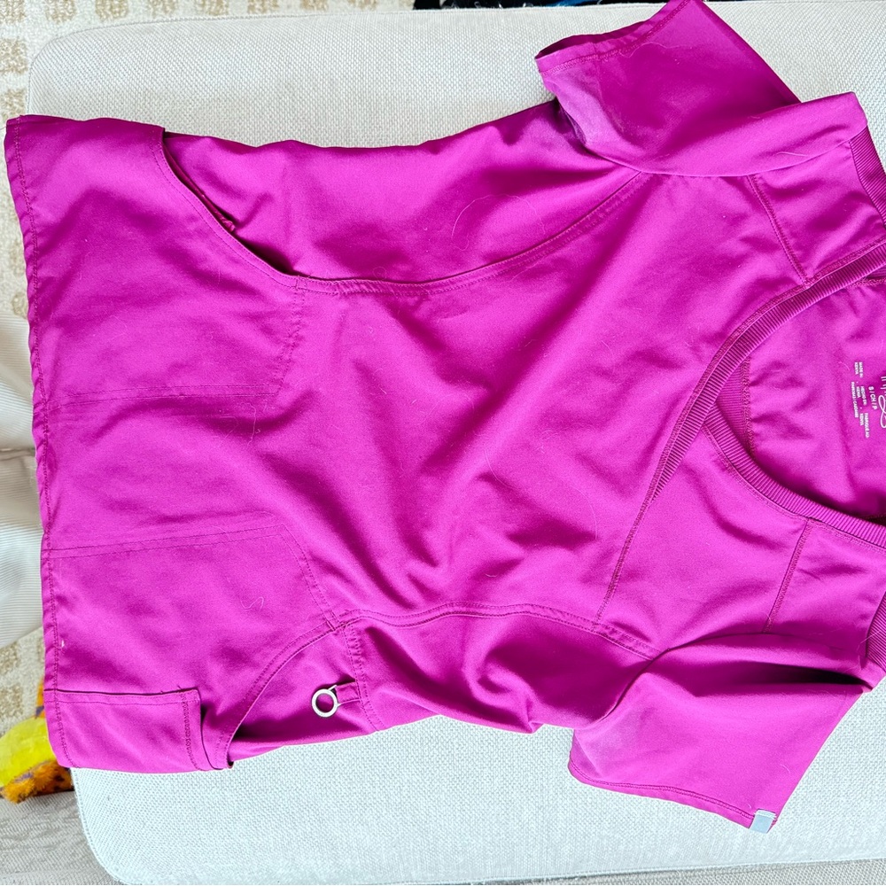 Cherokee Infinity Maroon Scrub Set - image 5